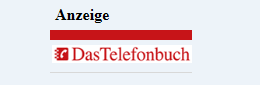Partner-Portal Anzeige DasTelefonbuch
